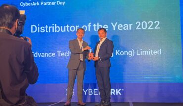 Attaining Distributor of the Year 2022 Award from CyberArk Partner Day