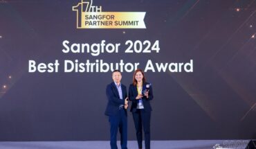 Attaining Sangfor 2024 Best Distributor Award at Sangfor Partner Summit 2025 | Jul 25